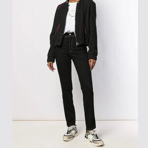 Versace Dark Wash Contrast Stitch Jeans Sz 28